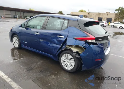 2018 Nissan Leaf S из США, поврежденный, VIN 1N4AZ1CP4JC317763